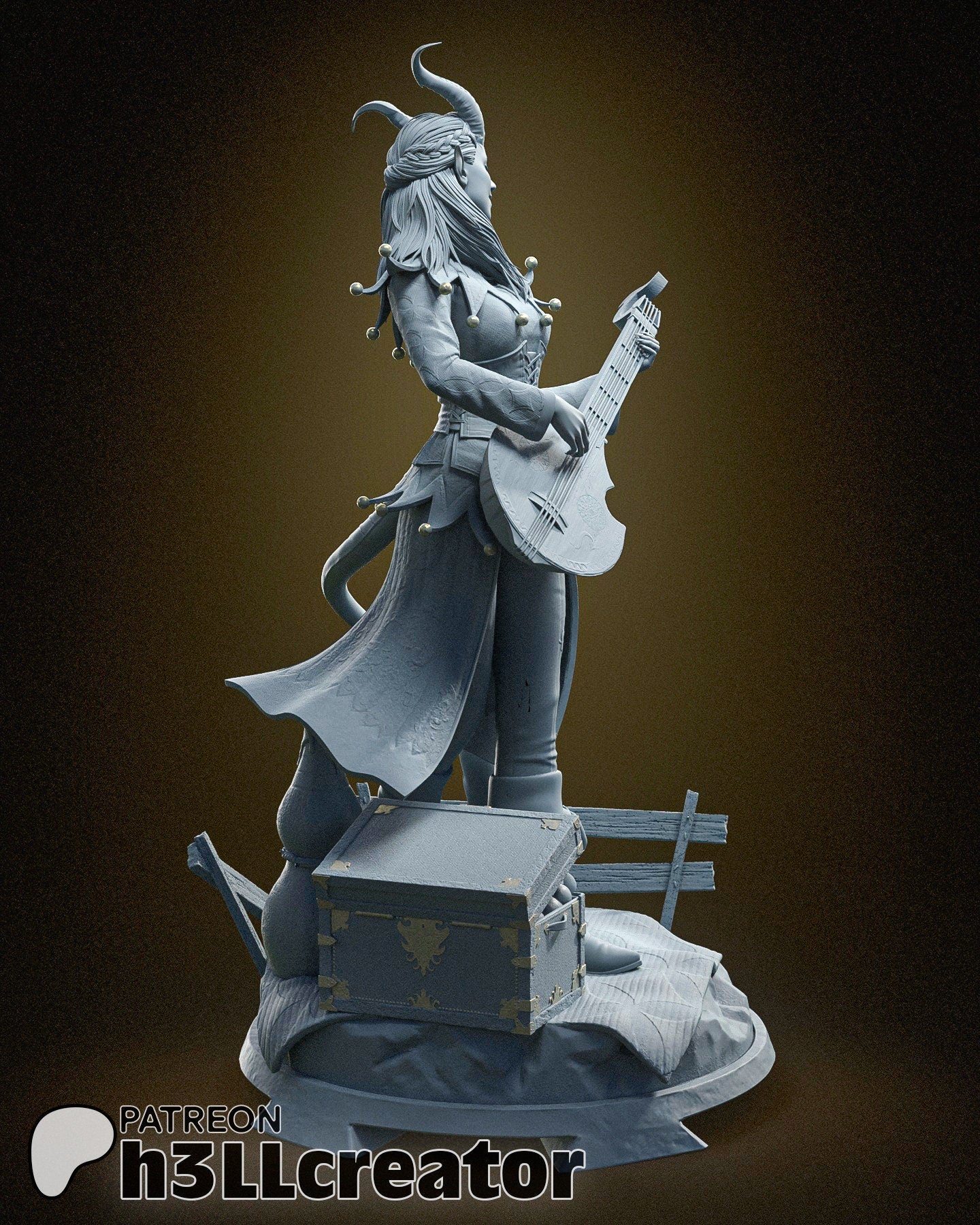 Alfira| Dungeon and Dragons | Baldur's Gate | Fantasy | Model | Figure |