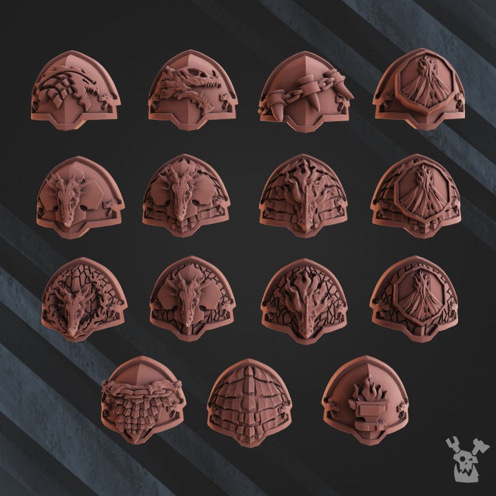 Magma Terminators | Scifi | Fantasy | Tabletop | Dragon | Wargaming |