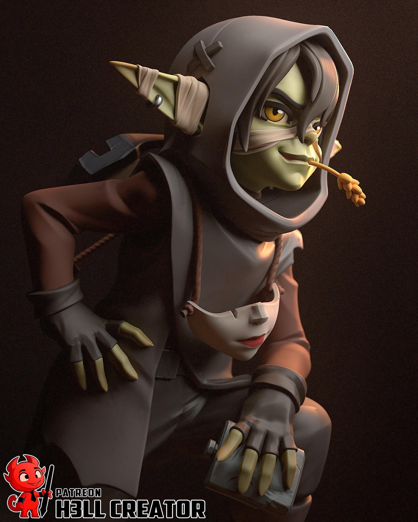Nott | Gobling | Rouge | DnD | Mighty Nein | Mighty Nine | Fantasy |