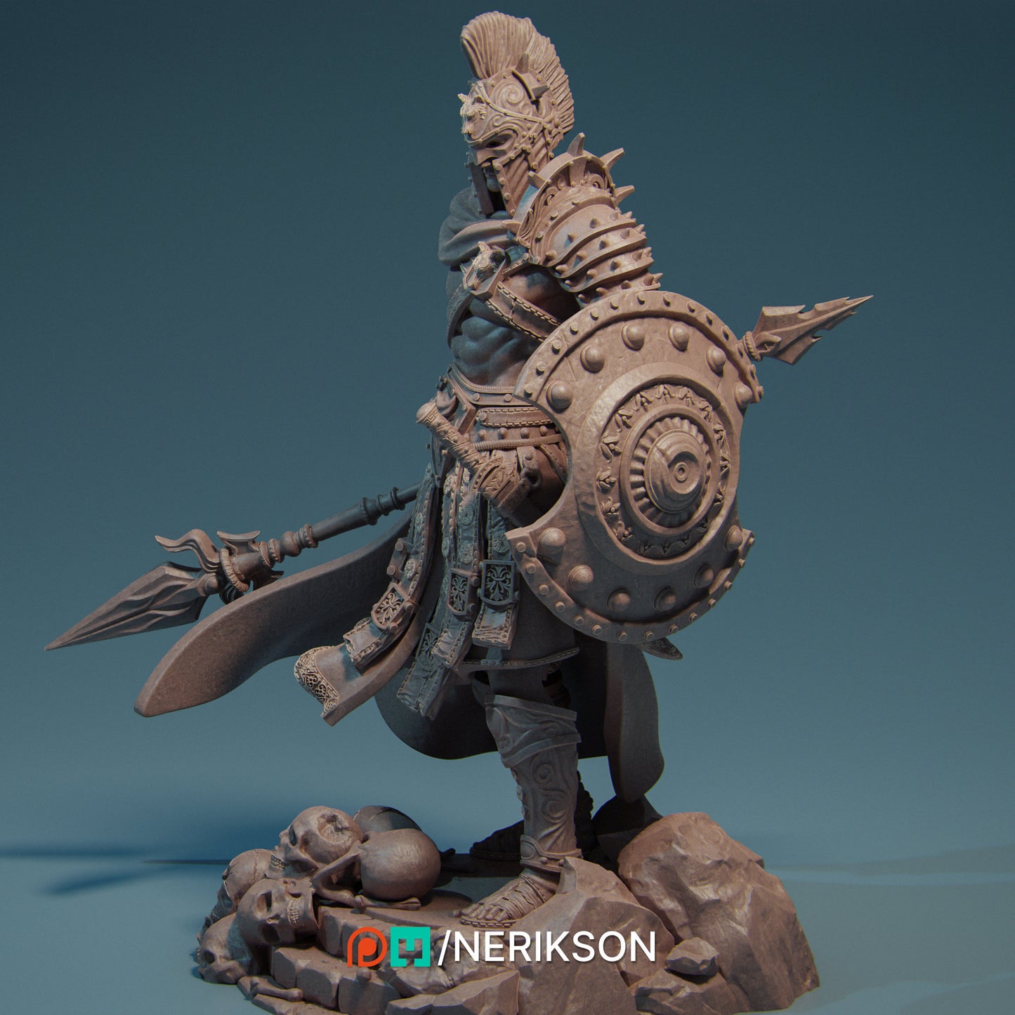 Ares | God Of War | Greek | Gods | Mythology | God | War | 32mm | 75mm | Dungeon and Dragons | Pathfinder | Table Top | RPG |