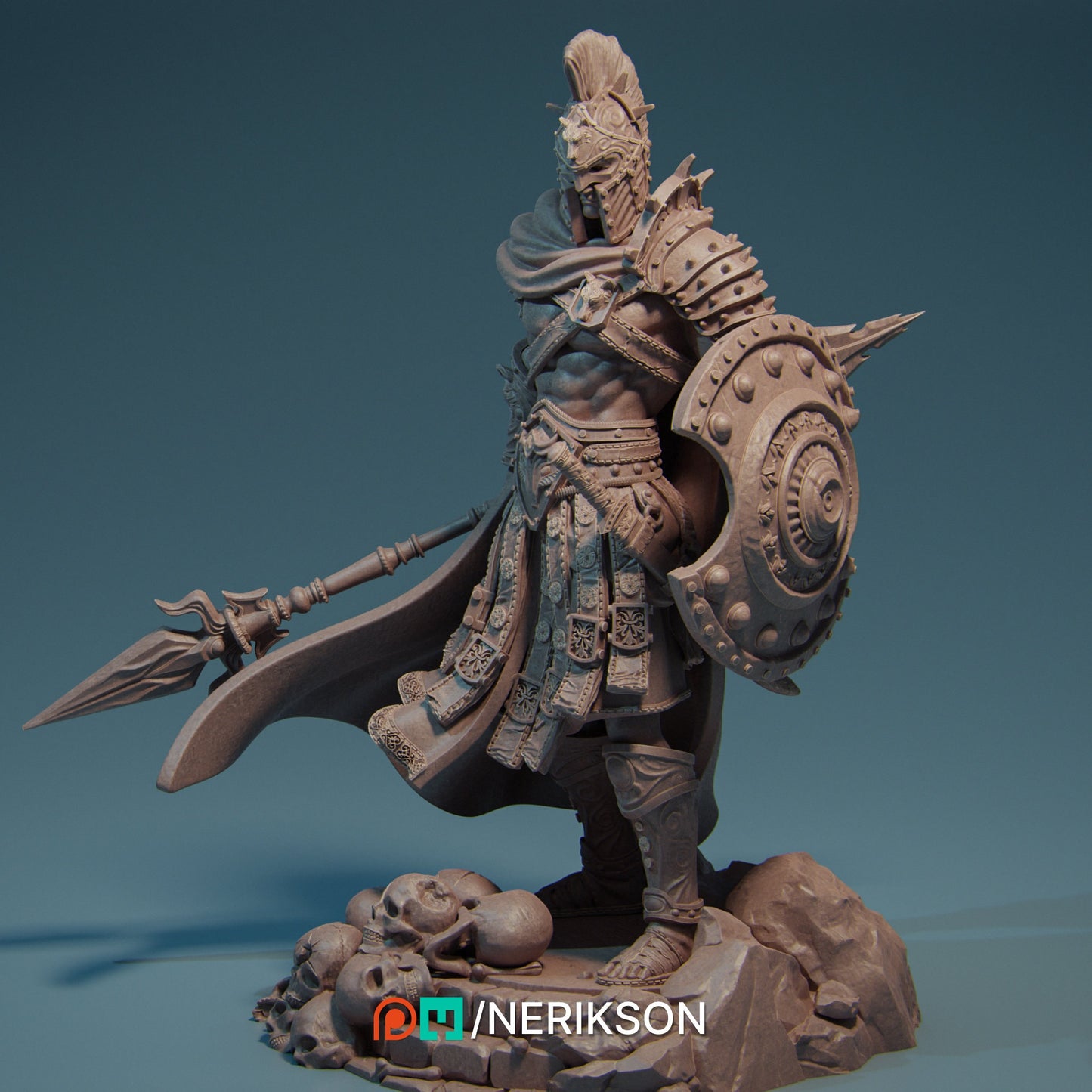 Ares | God Of War | Greek | Gods | Mythology | God | War | 32mm | 75mm | Dungeon and Dragons | Pathfinder | Table Top | RPG |