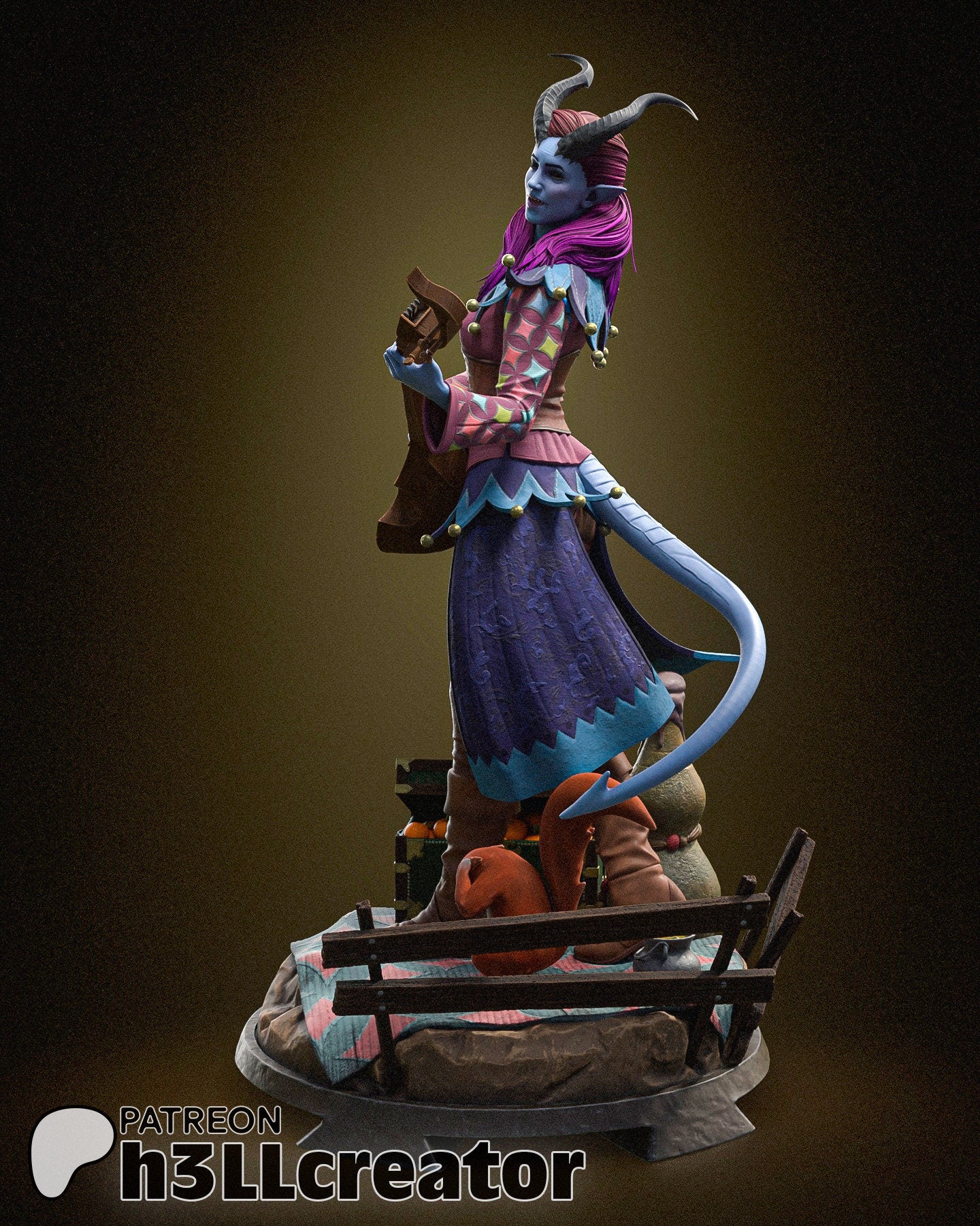 Alfira| Dungeon and Dragons | Baldur's Gate | Fantasy | Model | Figure |