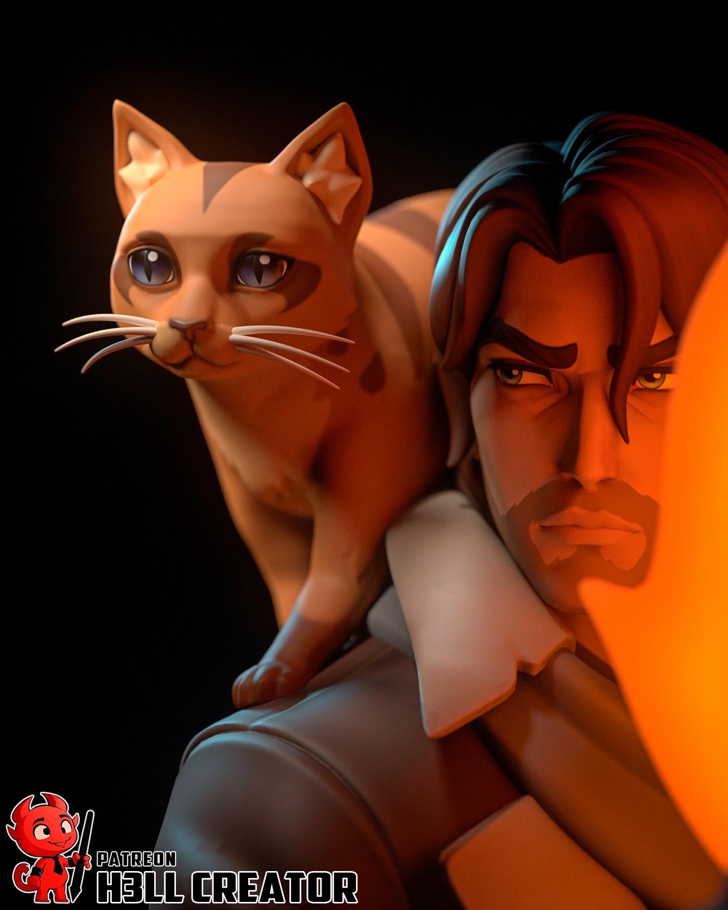 Caleb Widogast | Magic | Soul | Familiar | Mage | Cat | Power |