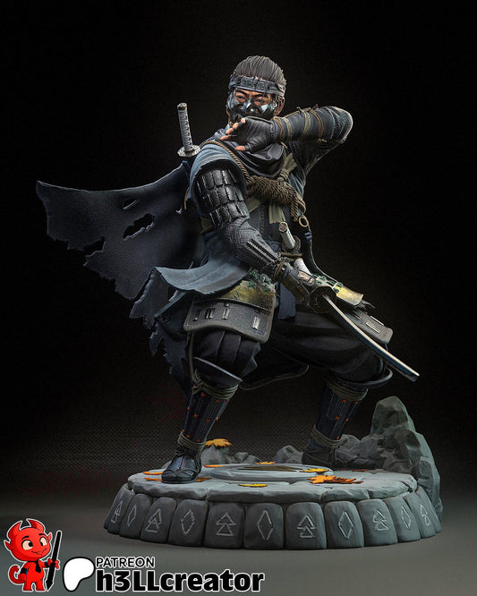 Jin Sakai | Samurai | Japan | Ghost of Tsushima | Folk Tale | Fantasy | Revenge | Ghost | Spirit | Warrior | Katana | PlayStation | Game |