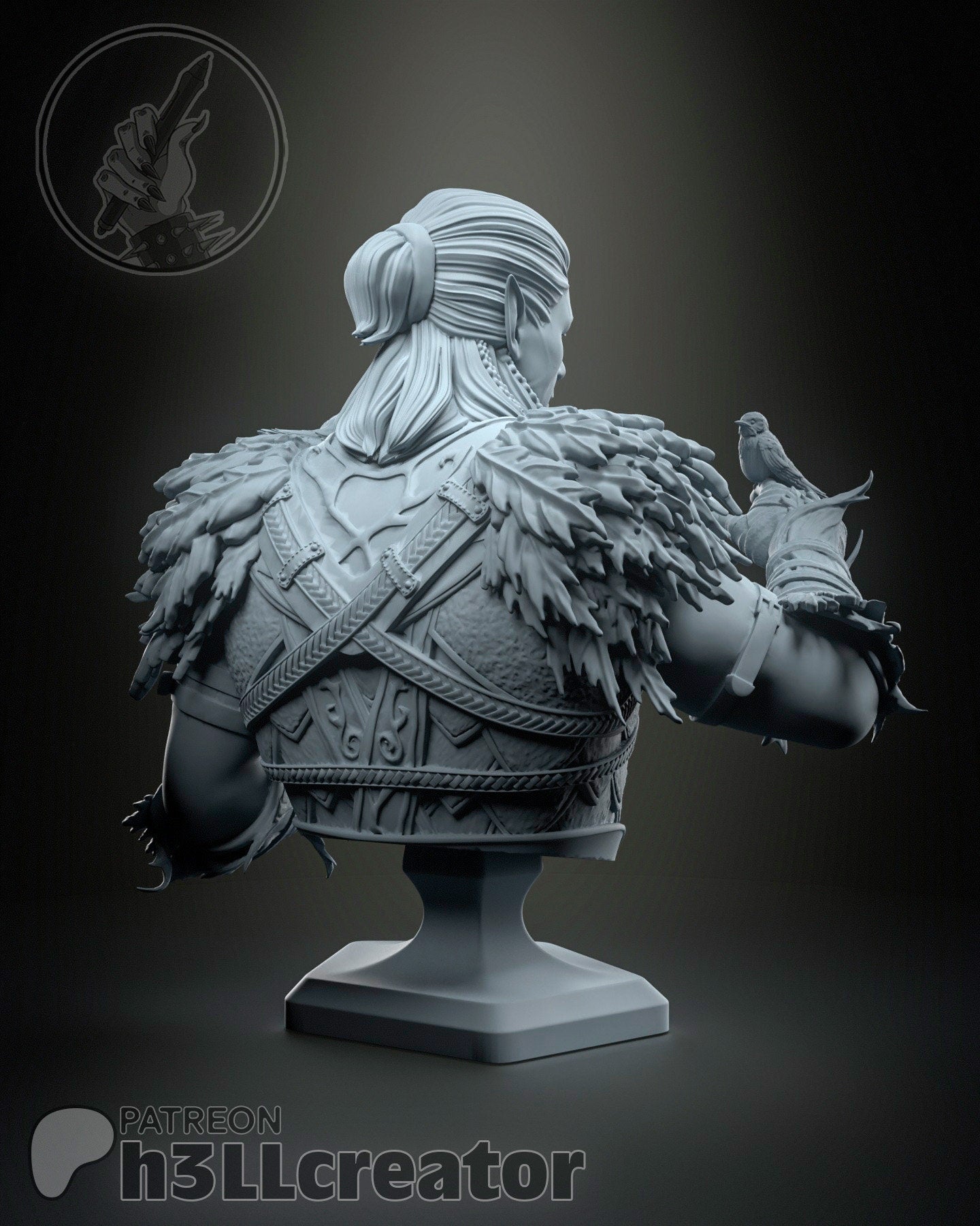 Halsin | Dungeon and Dragons | DnD | Baldurs Gate 3 | Fantasy | Druid | Wizard | Sculpture |