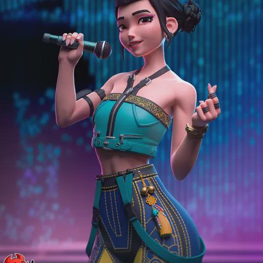 Zoey | Huntrix | Supernatural | Singer | Rapper | Demon Hunter