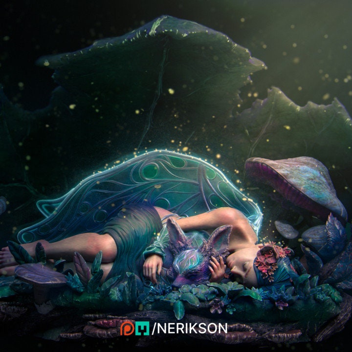 End of Summer | Fantasy | Fairy | Fairies | Fantasy | Magical | Magic | Whimsical | Medieval | Mythical | Mystical | Spring | Summer |