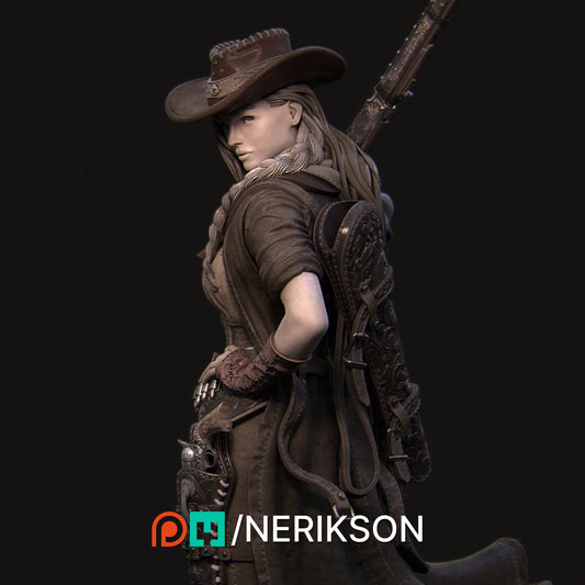 Gunslinger | Sexy | Badass | Gunner | Gunwoman | Model | Beautiful | Temptress | Western | Wild WEst | Sci-Fi |