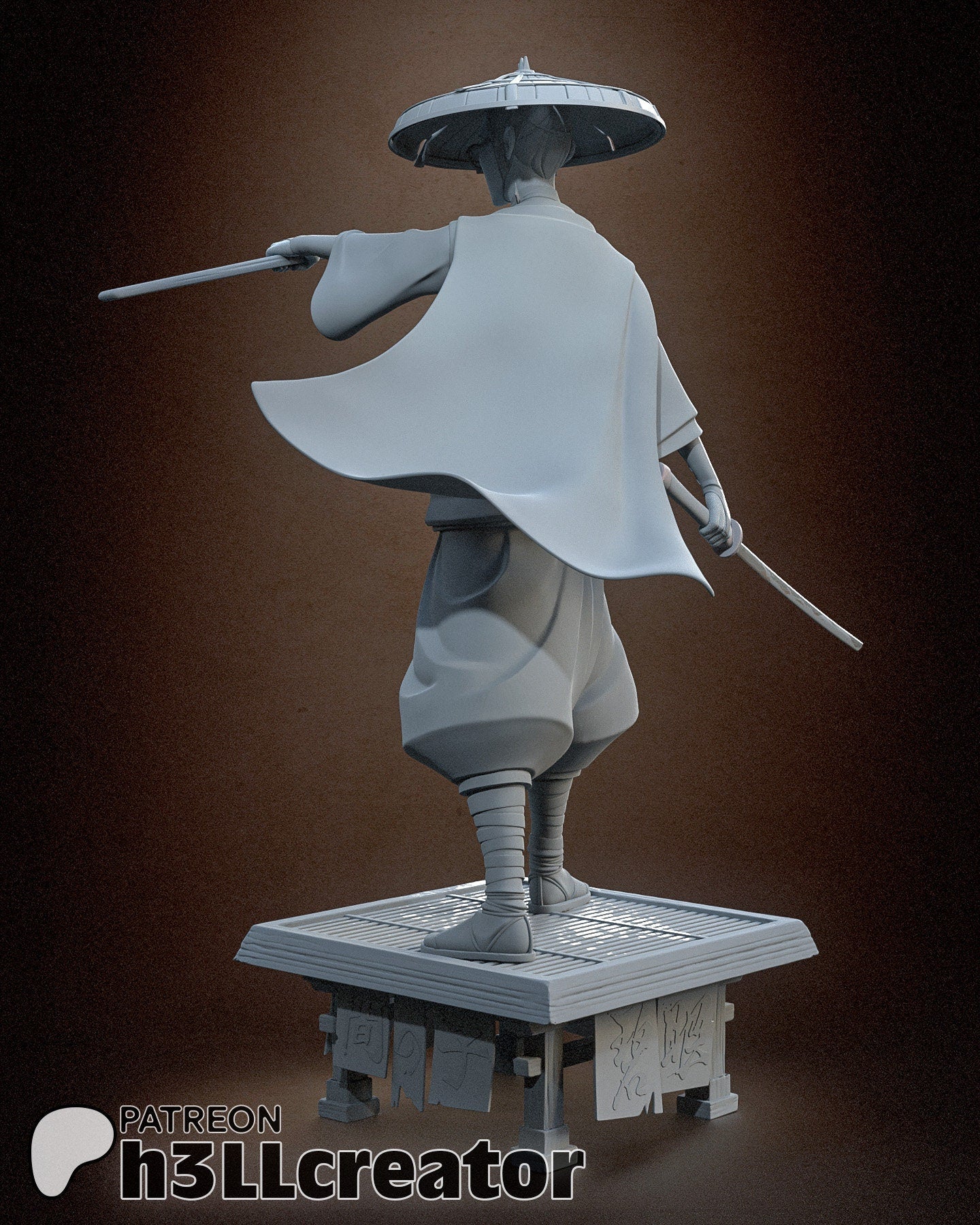 Mizu | Figurine | Model | Miniature | Historical | Japanese | Anime | Samurai |