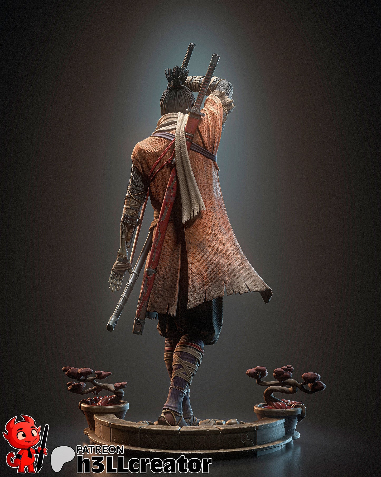 Sekiro | Japanese | Video Game Character | Samurai | Asian Artwork | Fantasy | Edo Era | Mystery | Lore | Folk Lore |