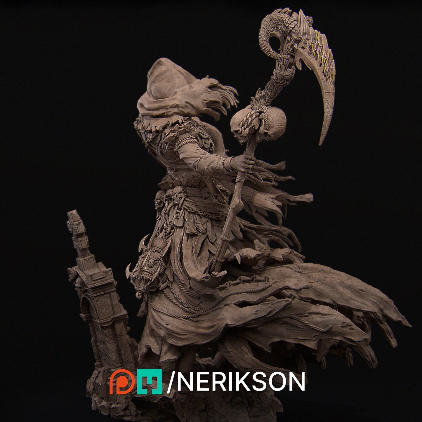 Death | Woman | Fantasy | Folklore | Model | RPG | Mortality | Soul | Reaper | Grim Reaper |