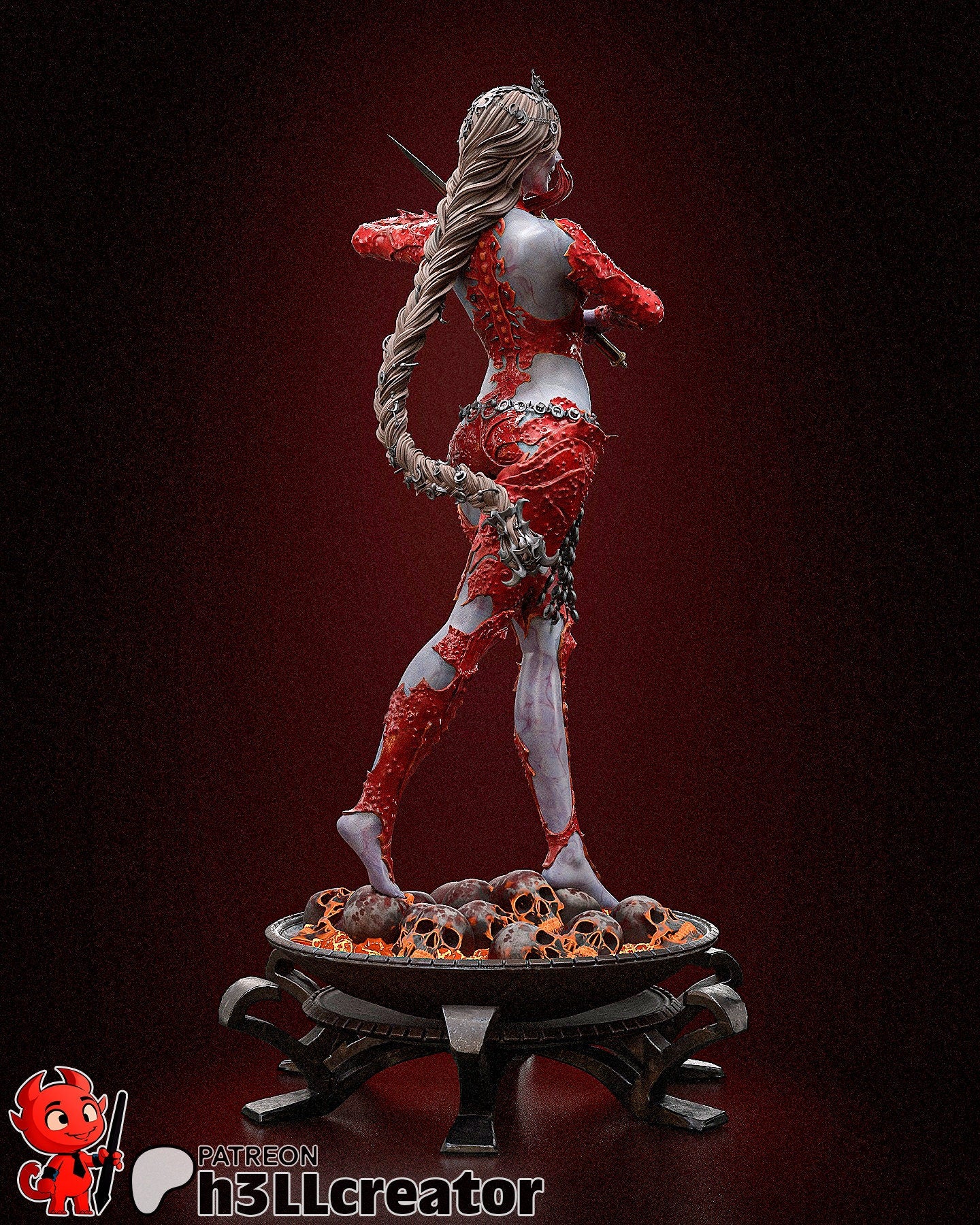 Orin | Wizard | Blood Magic | Fantasy | Dungeon and Dragons | Baldurs Gate | Villainess | Powerful | Sorceress | Baal |