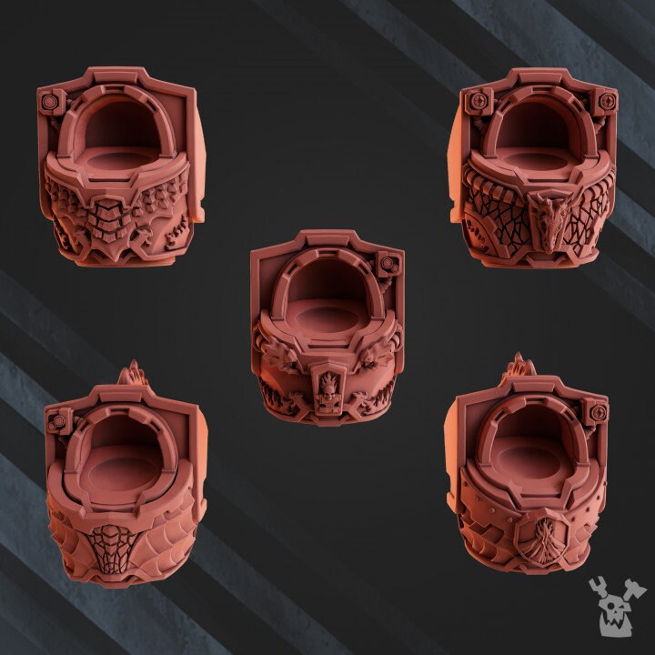 Magma Terminators | Scifi | Fantasy | Tabletop | Dragon | Wargaming |