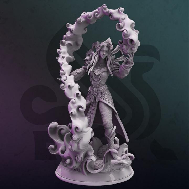 High Elf | Magic | Mage | Sorceress | RPG | DnD | Dungeon and Dragons | Wizard | Female