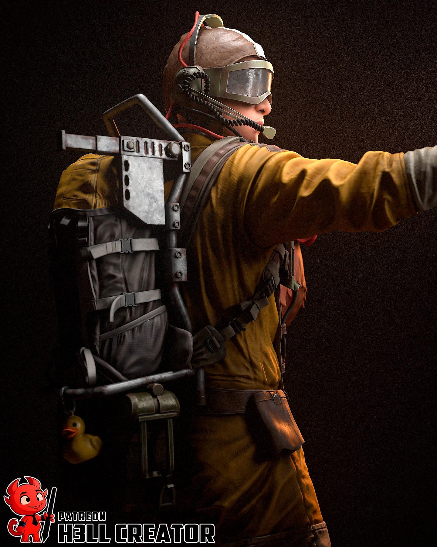 Arc Raider | Sci-Fi | Battle Royale | Fiction | Fighter | Chicken | Prize | GOOP |