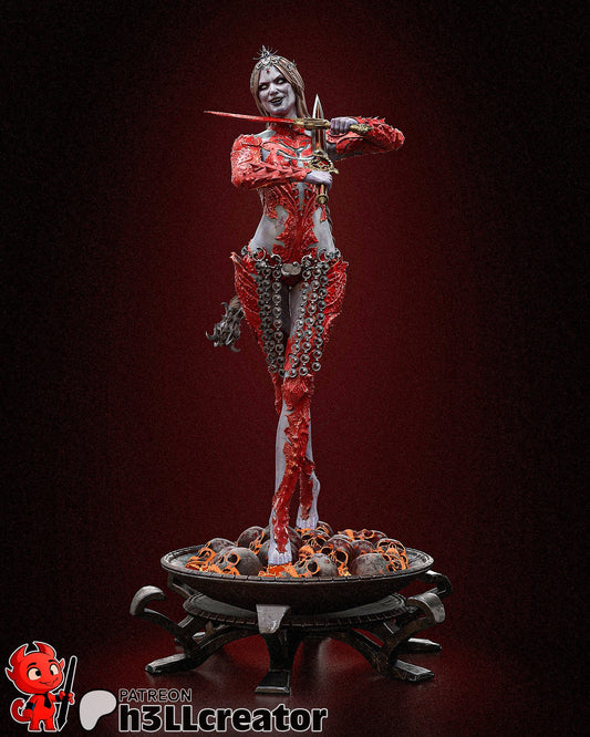 Orin | Wizard | Blood Magic | Fantasy | Dungeon and Dragons | Baldurs Gate | Villainess | Powerful | Sorceress | Baal |