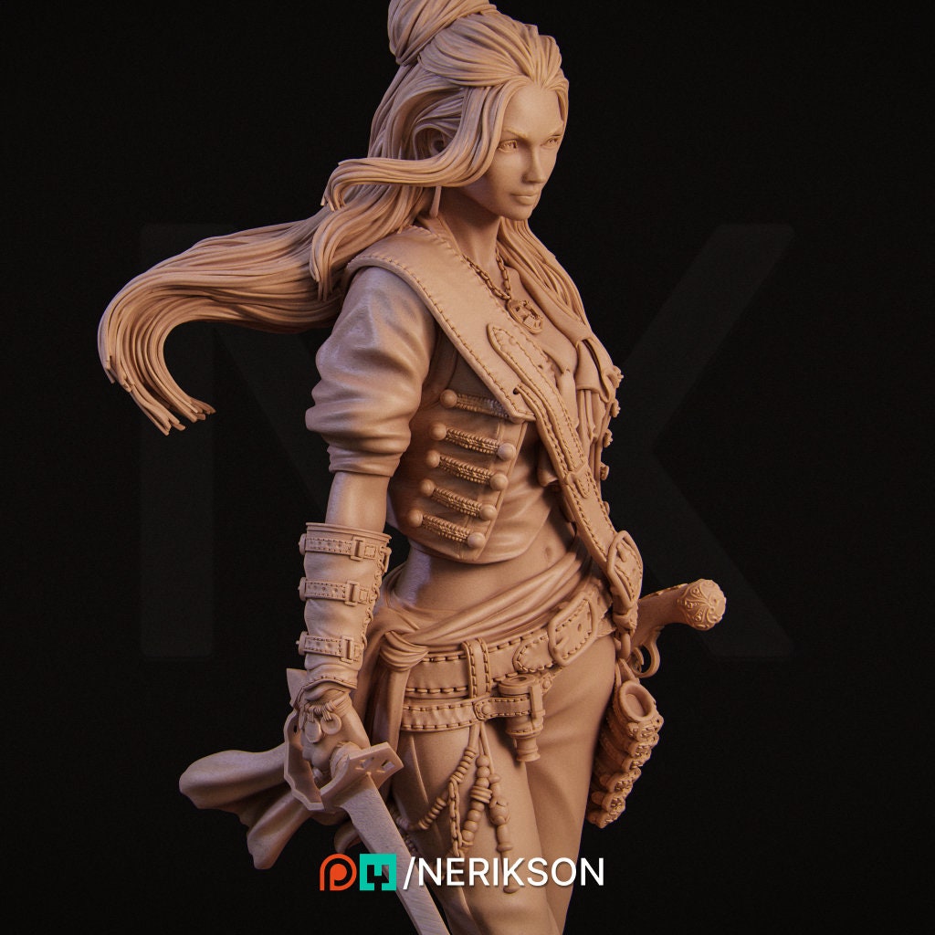 Mariana | Female Pirate | Pirate | Fantasy | Medieval | Seven Seas | Sea Life | Sea | Adventure | Treasure Chest | Rouge |