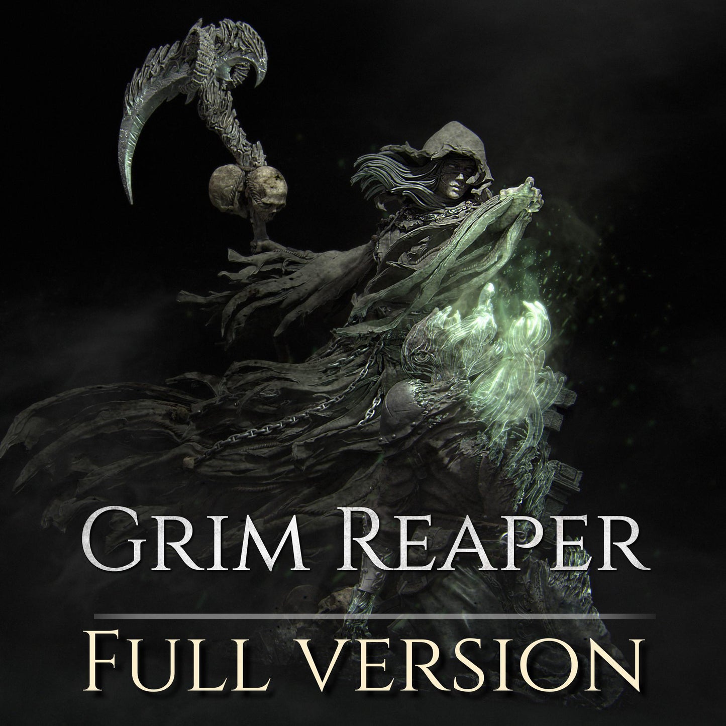 Reaper | Grim Reaper | Fantasy | Death | Lore | DnD | Tabletop | Figure | Model | Character | Soul Harvesting | Necromancer