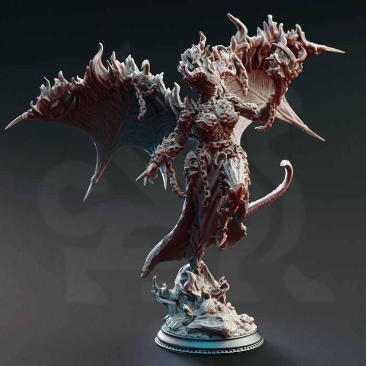 Demon | Hellspawn | Chaos | Mother of Demons | Mother of Chaos | Fantasy | Tabletop | Model | Character | NPC |