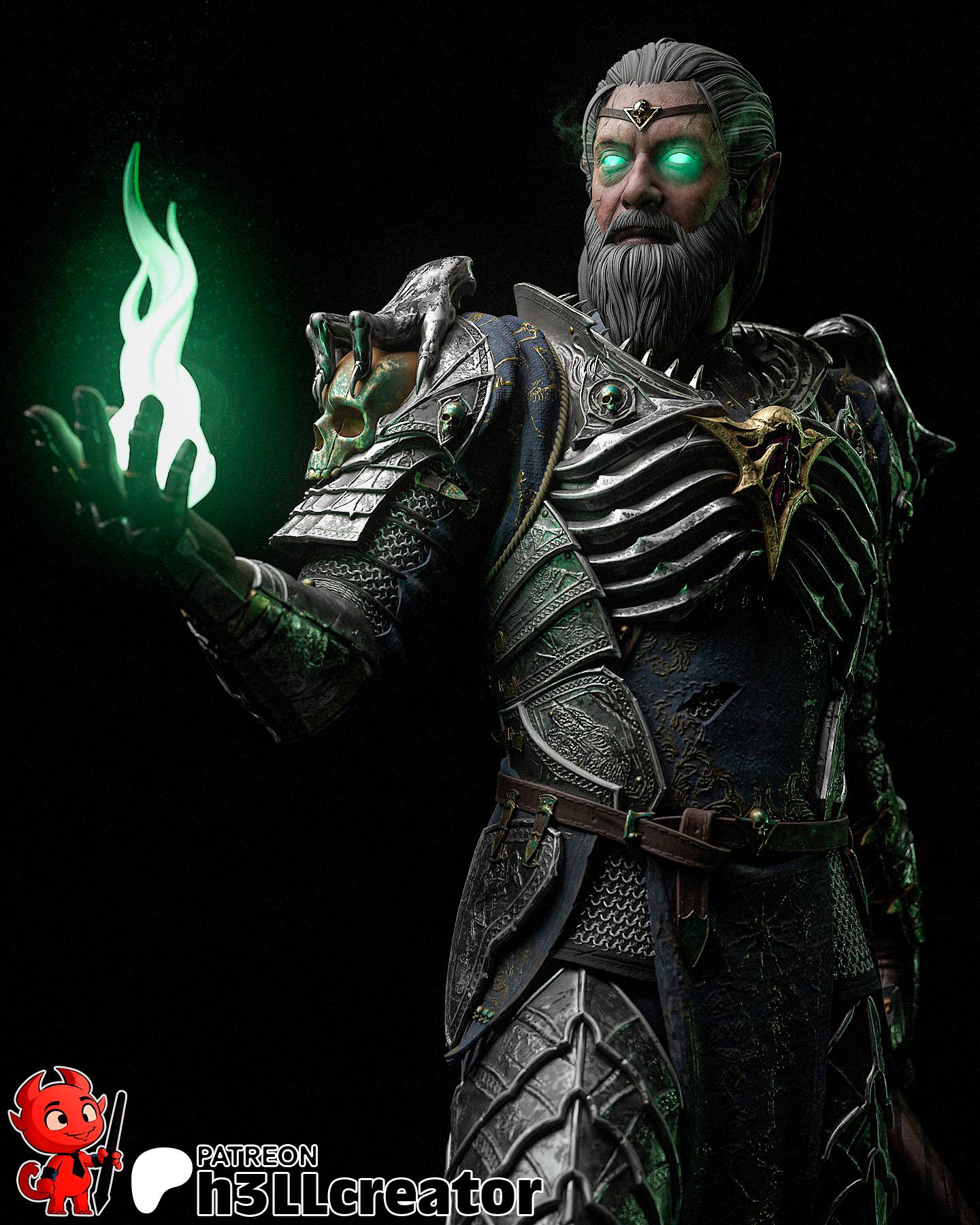 Ketheric | Fantasy | DnD | Balders Gate 3 | Necromancer | Paladin |