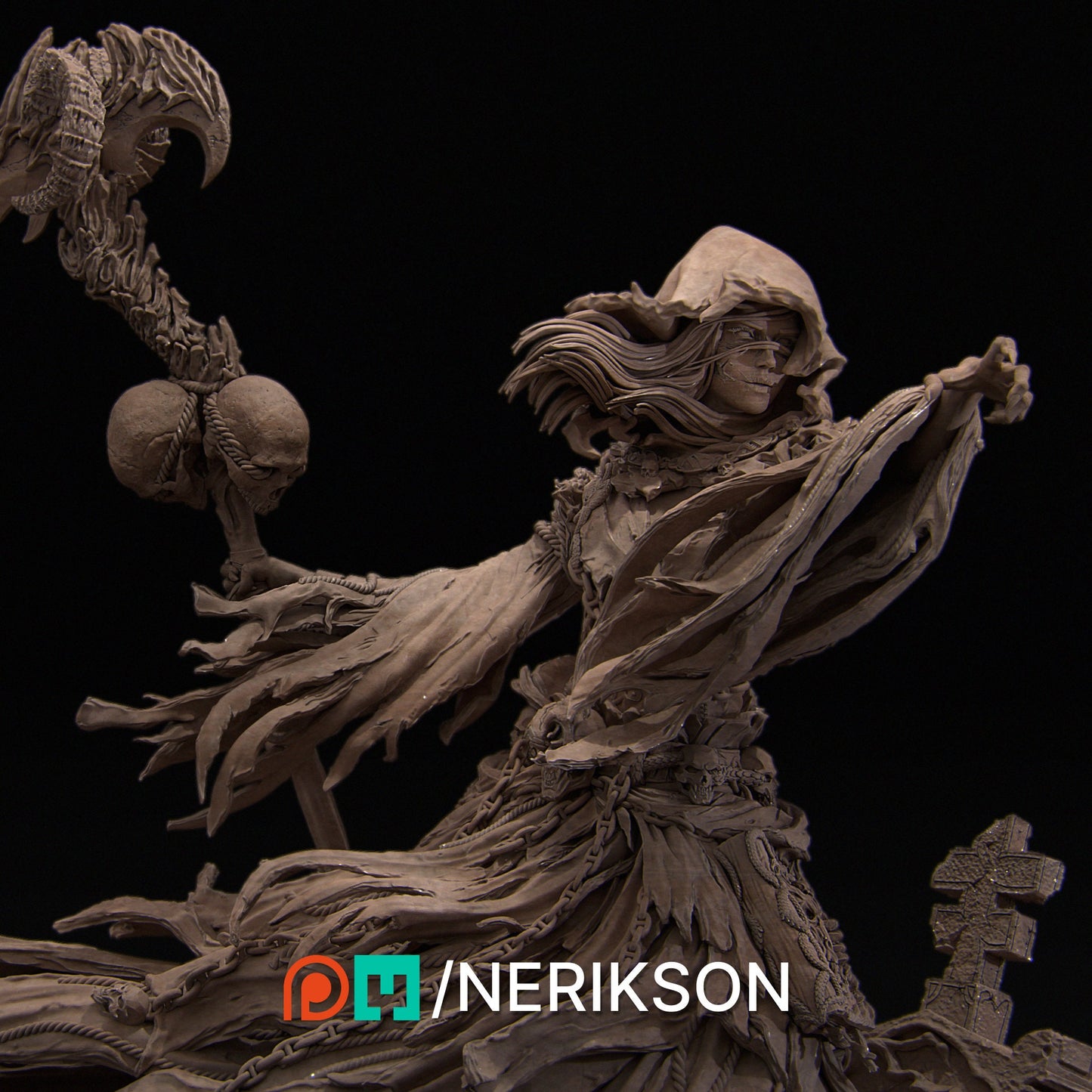 Death | Woman | Fantasy | Folklore | Model | RPG | Mortality | Soul | Reaper | Grim Reaper |