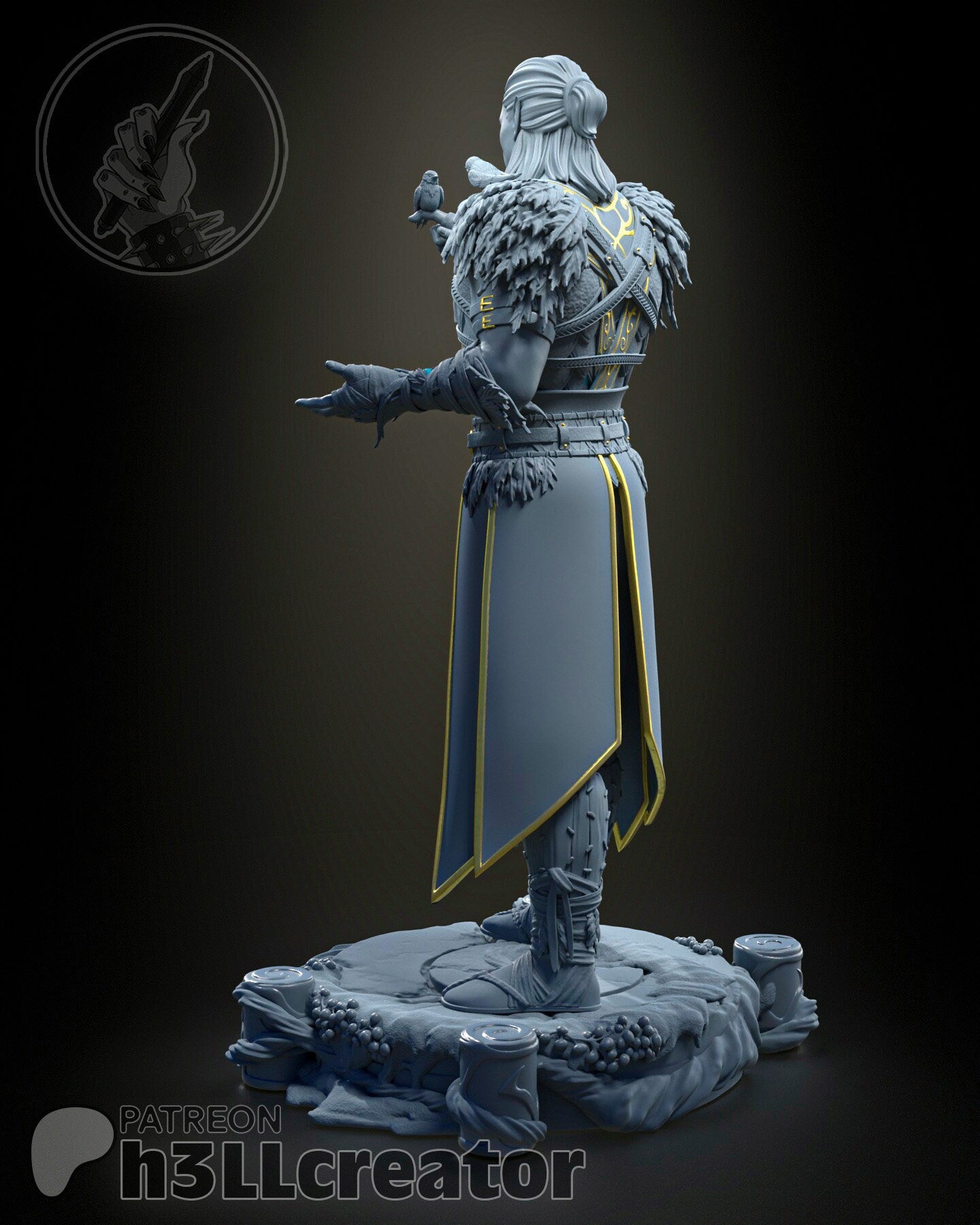 Halsin | Dungeon and Dragons | DnD | Baldurs Gate 3 | Fantasy | Druid | Wizard | Sculpture |