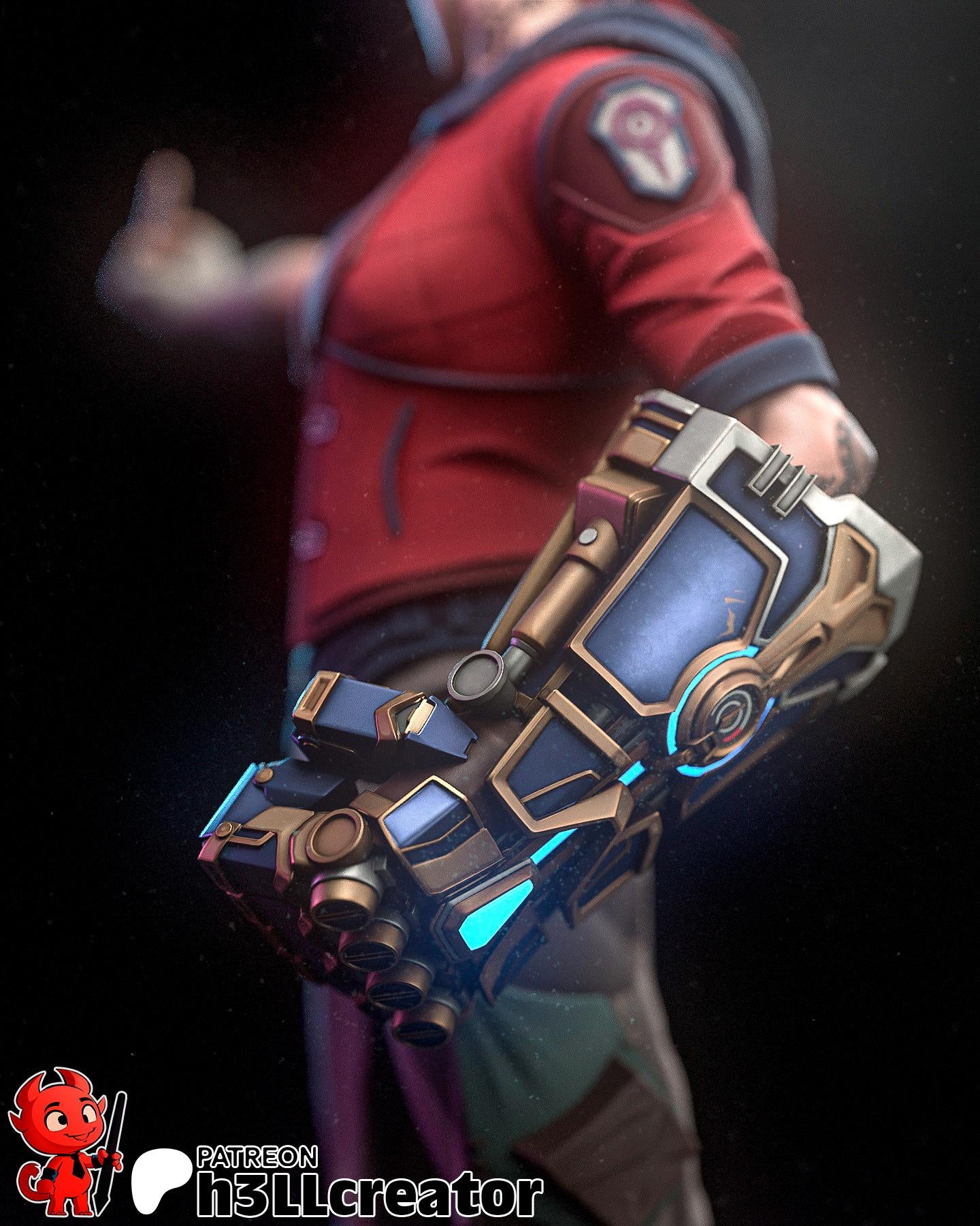 Vi | LoL | League of Legends | Champion | Fighter | ADC | Fantasy | Game | Character |