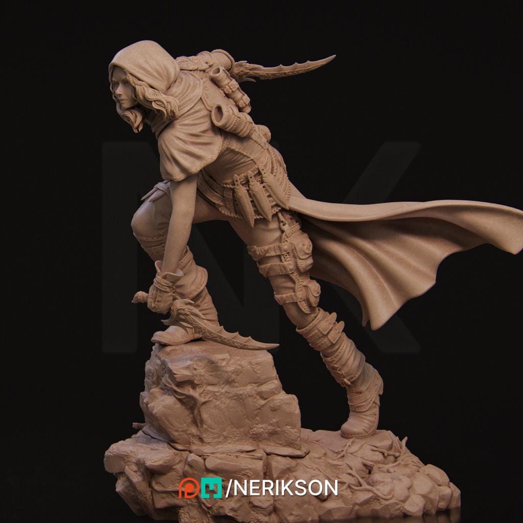 Assassin | Female | Enika | Female Assassin | Fantasy | Daggers | Thief | Rouge | Burglar |