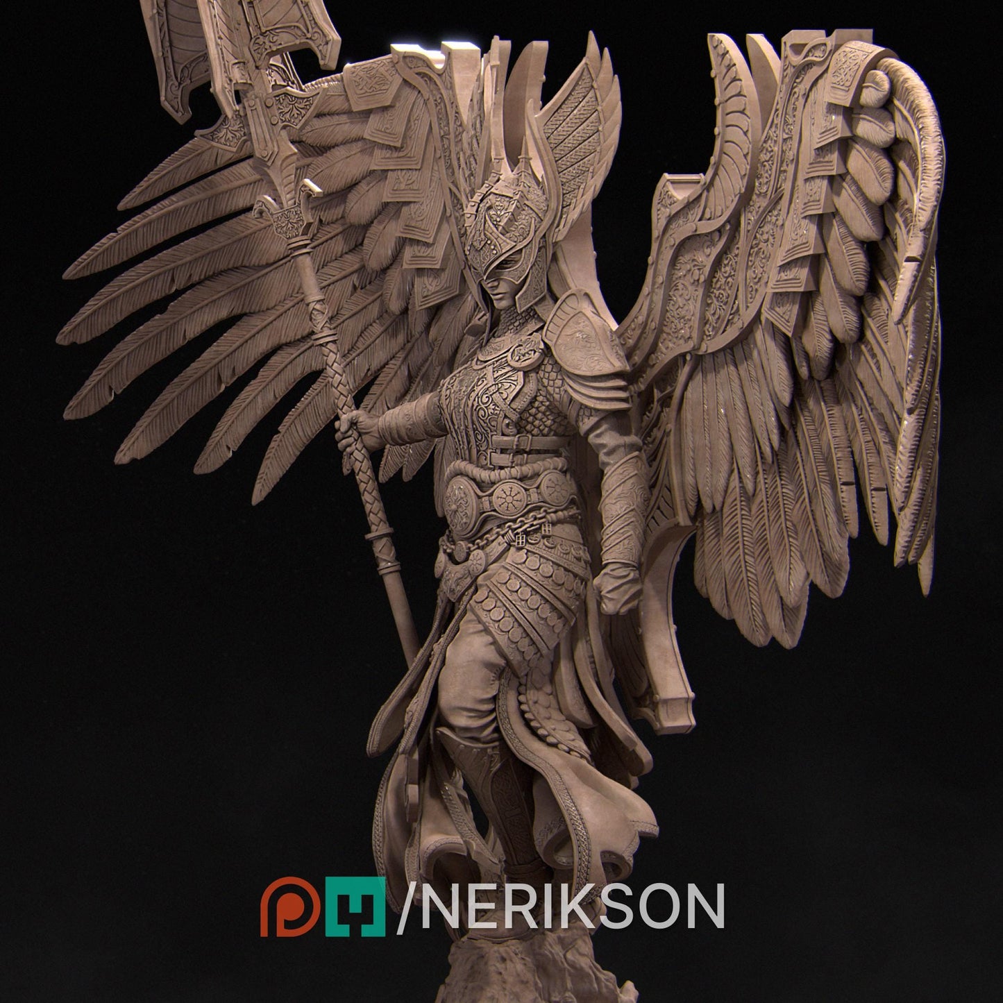 Revna | Valkyrie | Norse | Shield Maiden | Fantasy | Myth | Mythos | Spiritual | Warrior | Fighter | Angelic | Angel |  Nordic | Folk Lore |