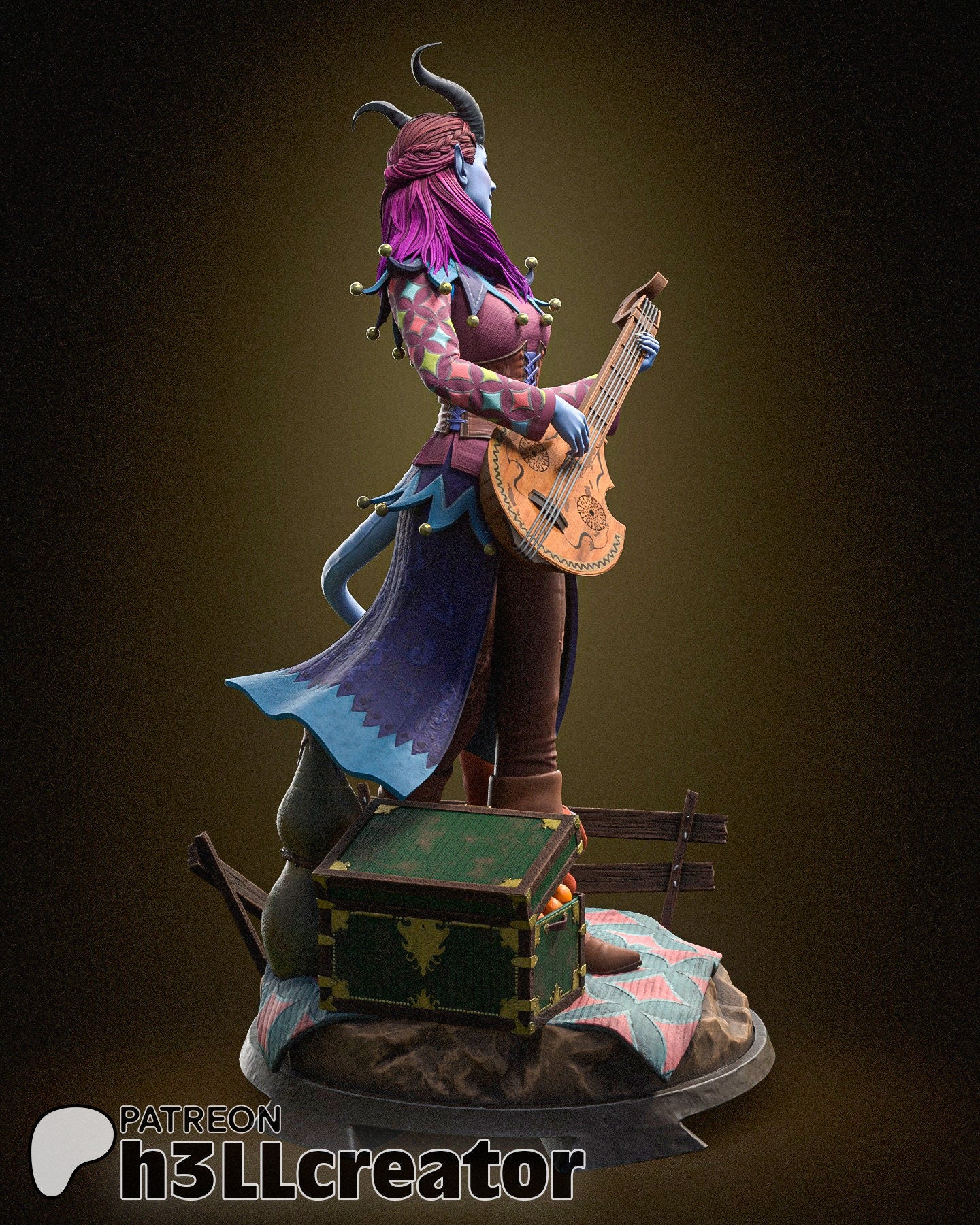 Alfira| Dungeon and Dragons | Baldur's Gate | Fantasy | Model | Figure |