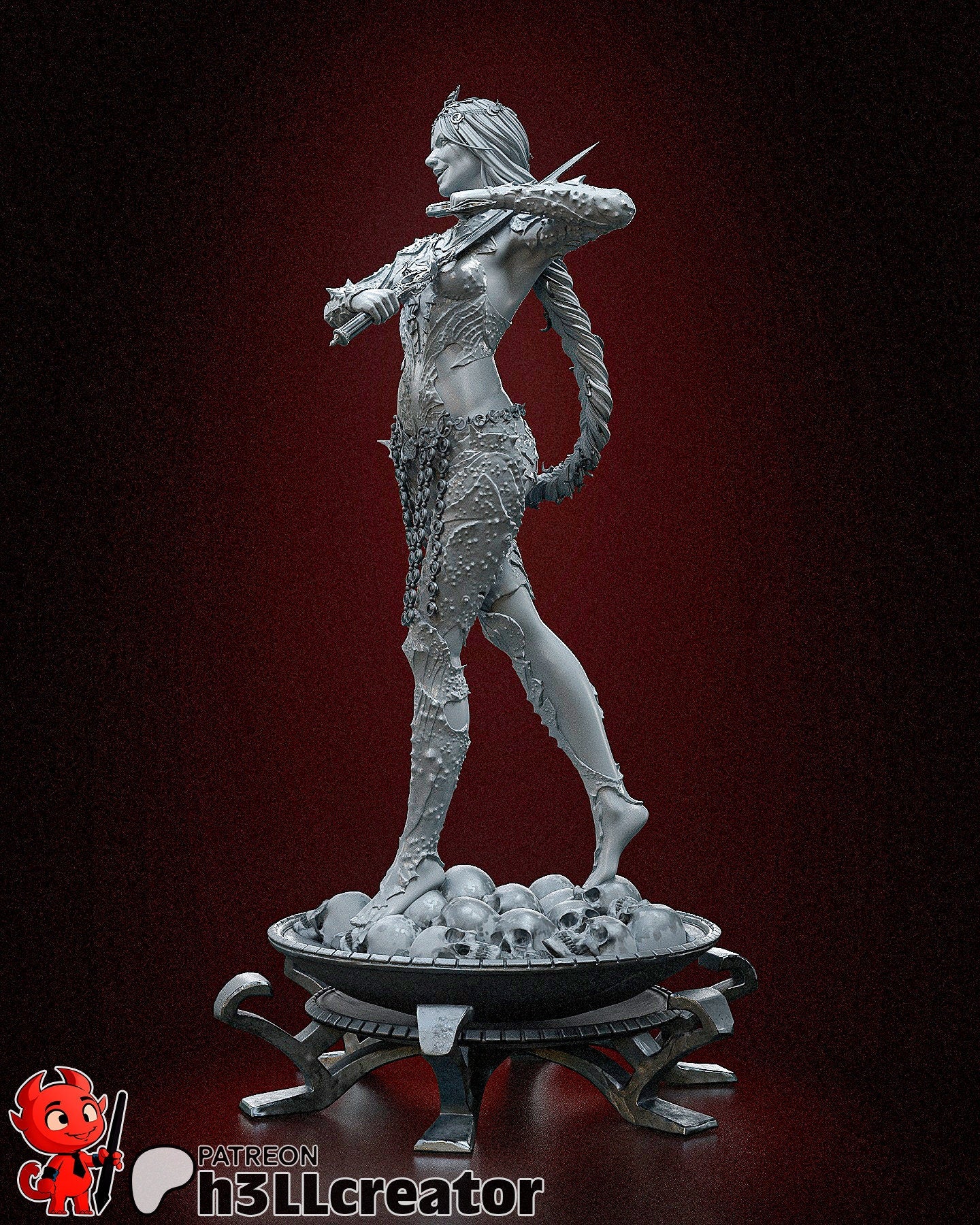 Orin | Wizard | Blood Magic | Fantasy | Dungeon and Dragons | Baldurs Gate | Villainess | Powerful | Sorceress | Baal |