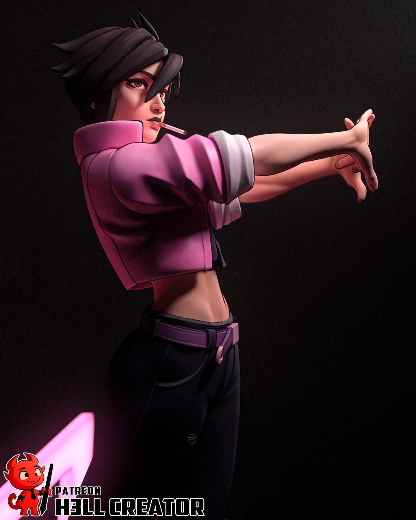 Invisigal | Super Hero | Fantasy | Hero | Female | Super Powers | Dispatch |