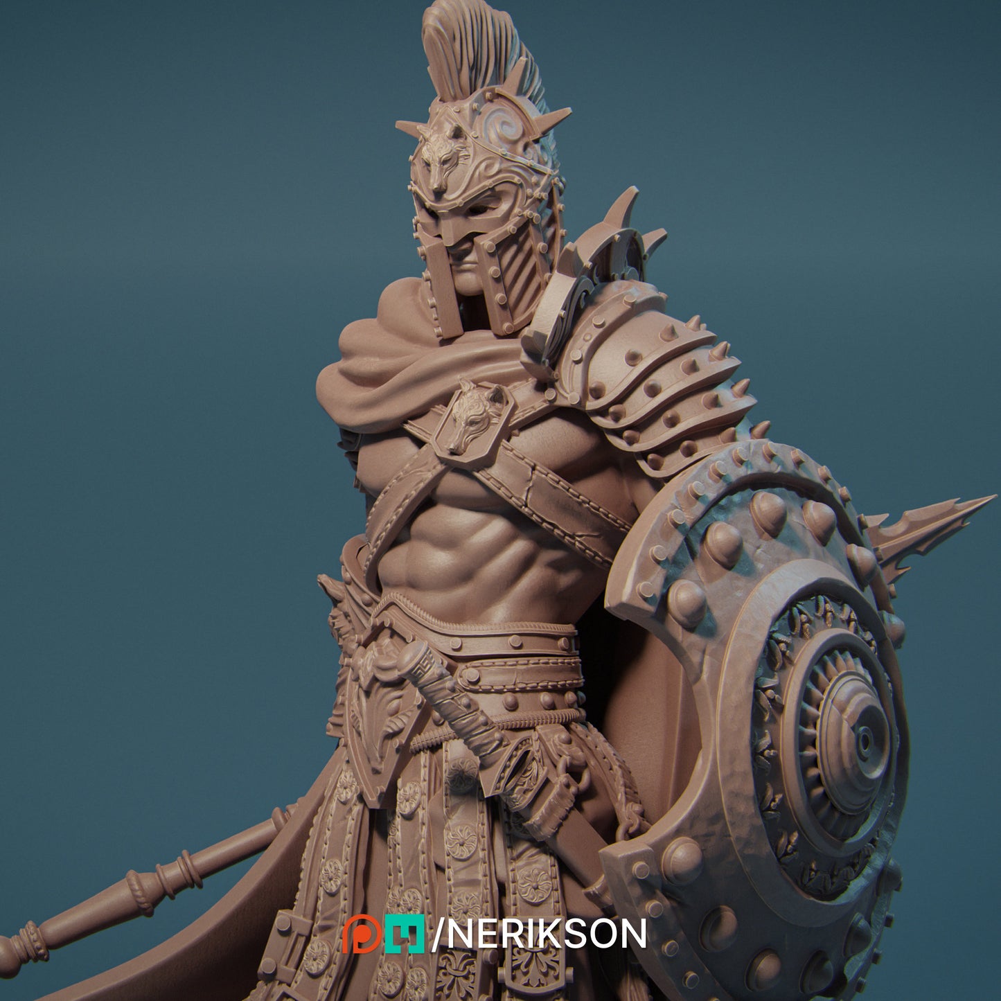 Ares | God Of War | Greek | Gods | Mythology | God | War | 32mm | 75mm | Dungeon and Dragons | Pathfinder | Table Top | RPG |