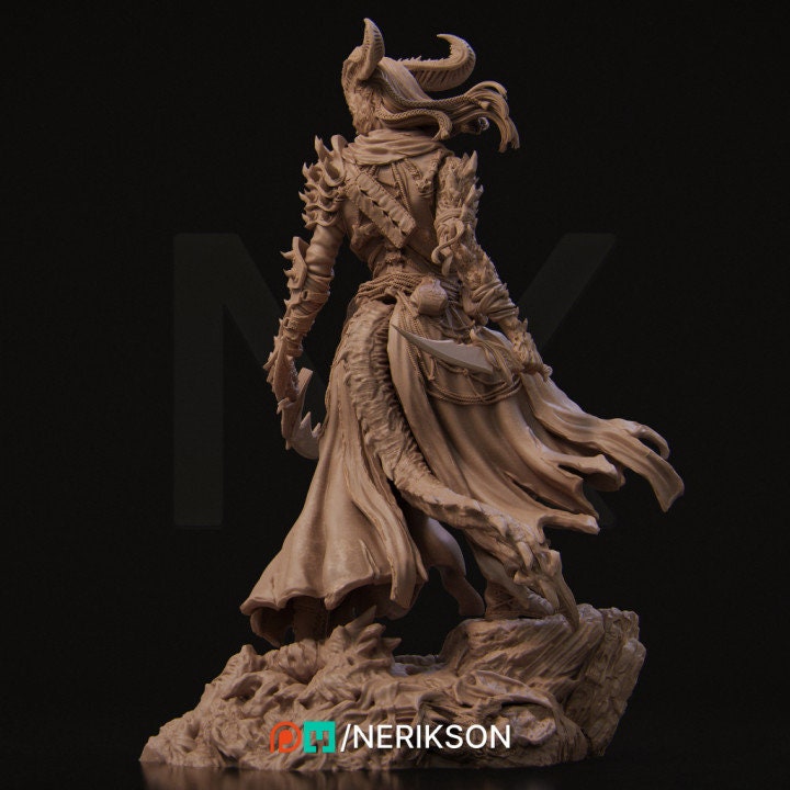 Lensi | Demon Hunter | Demon | Fantasy | Occult | Spiritual | Model | Medieval | DnD |