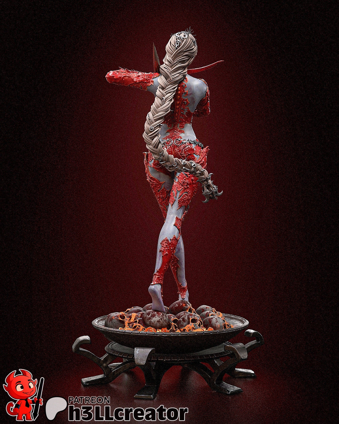Orin | Wizard | Blood Magic | Fantasy | Dungeon and Dragons | Baldurs Gate | Villainess | Powerful | Sorceress | Baal |