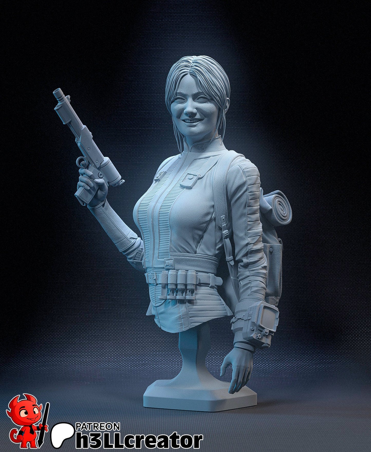 Lucy | Fallout | Fantasy | Wasteland | Wonderer | Sci-Fi | Future | Apocalypse | Nuclear Fallout | Adventure | Model | Scenery |