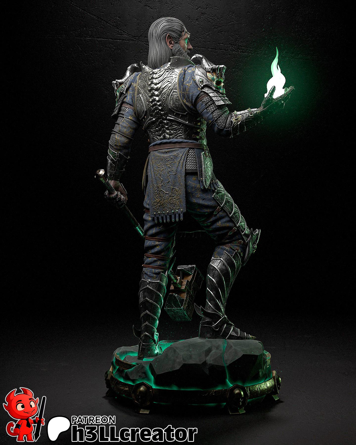 Ketheric | Fantasy | DnD | Balders Gate 3 | Necromancer | Paladin |