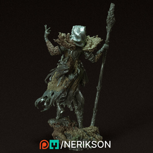 Warlock of the Fathomless Female Warlock Female Sorceress| RPG| Fantasy| Tabletop| Wargaming| Gaming| Highly Detailed