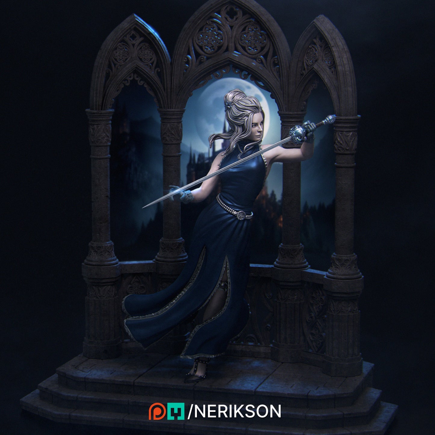 Luna The Moonlight Fencer