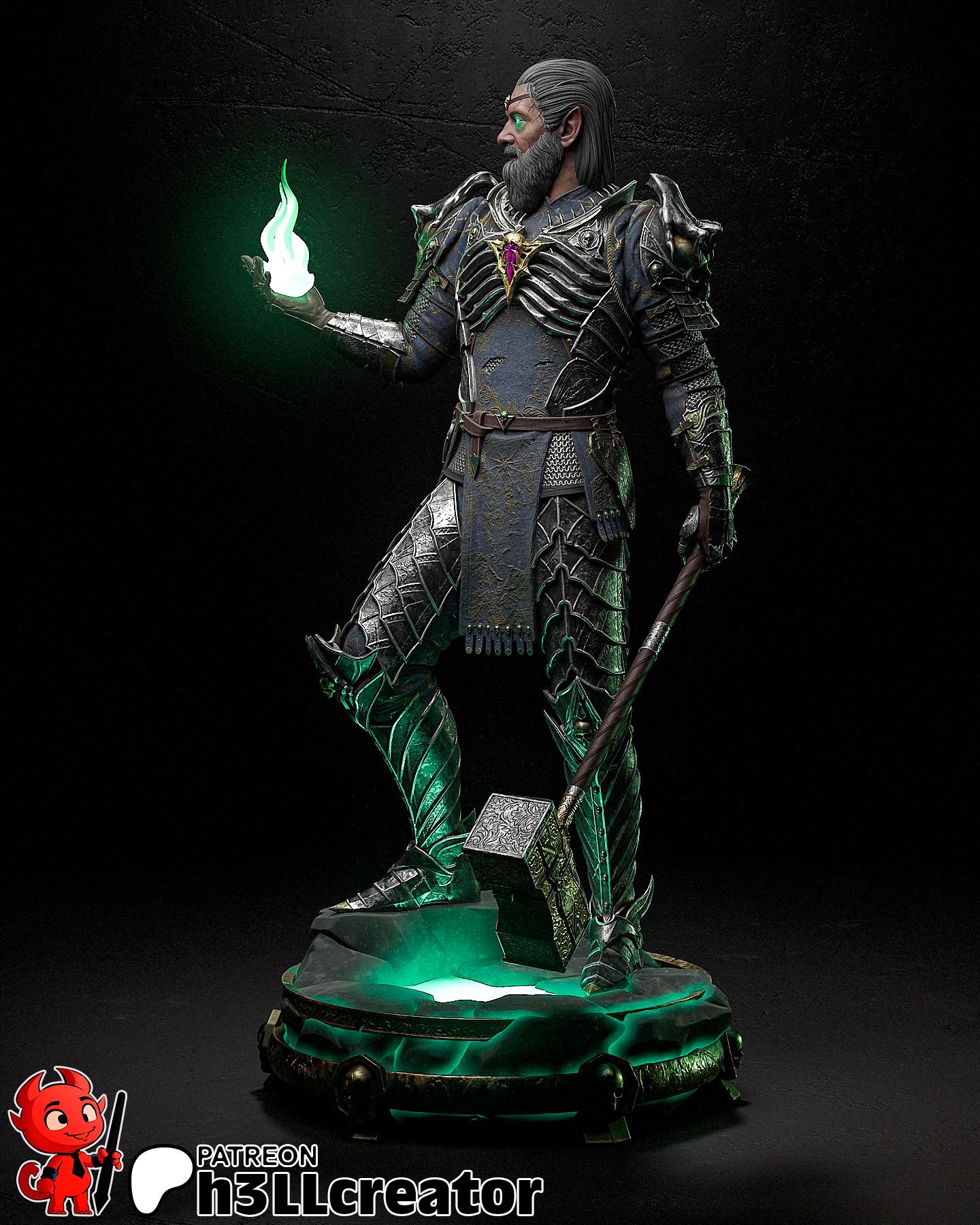 Ketheric | Fantasy | DnD | Balders Gate 3 | Necromancer | Paladin |