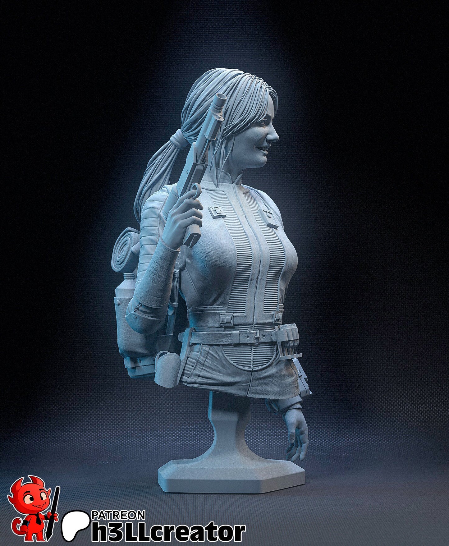 Lucy | Fallout | Fantasy | Wasteland | Wonderer | Sci-Fi | Future | Apocalypse | Nuclear Fallout | Adventure | Model | Scenery |