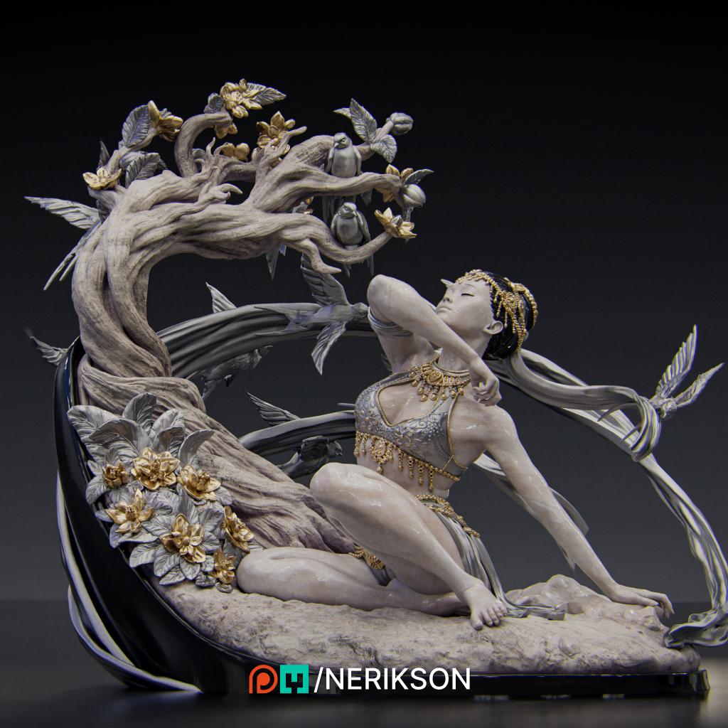 Spring | Spring  Spirit | Nature | Growth | Rebirth | Spirit of Spring | Dryad | Sprite of Spring | Sprites