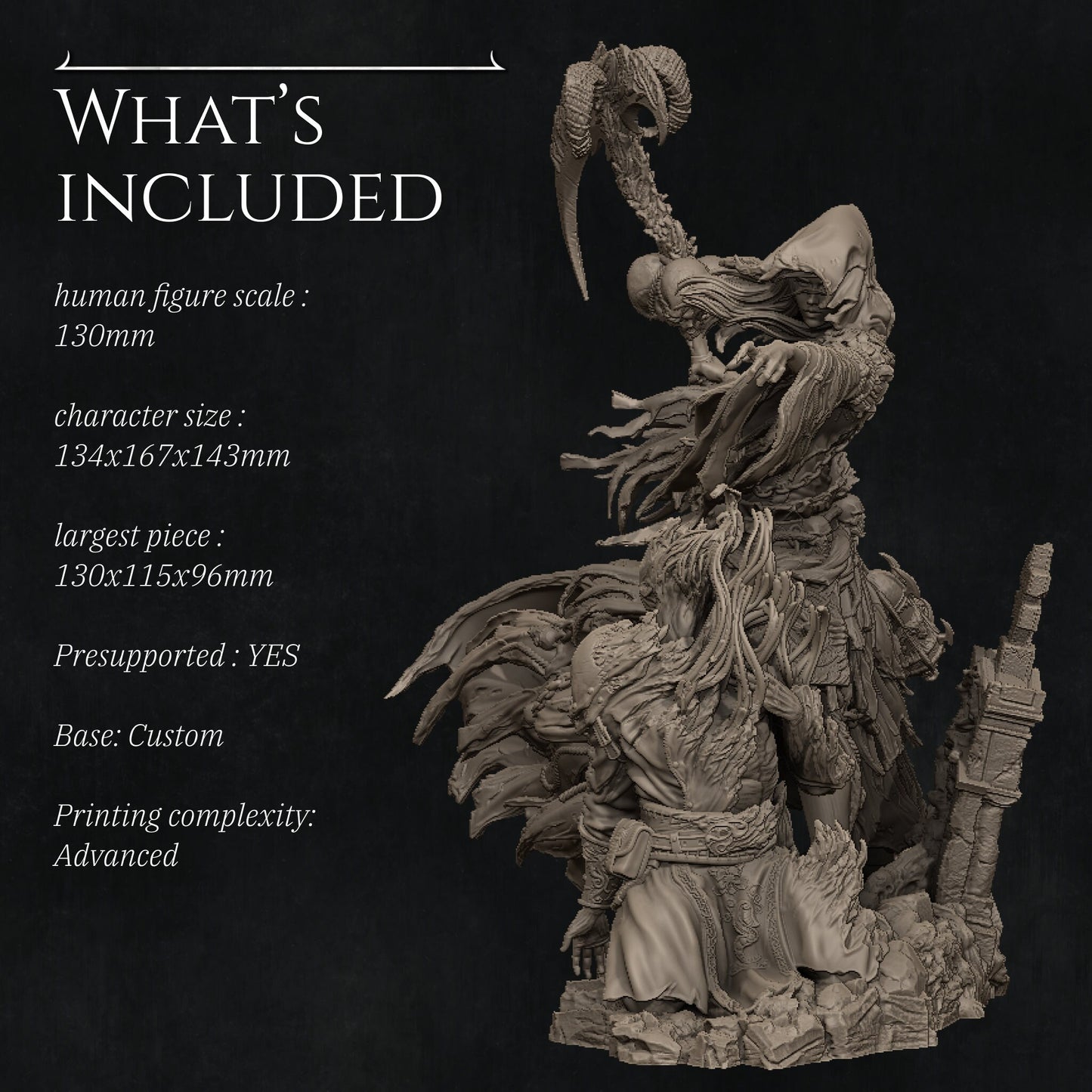 Death | Woman | Fantasy | Folklore | Model | RPG | Mortality | Soul | Reaper | Grim Reaper |