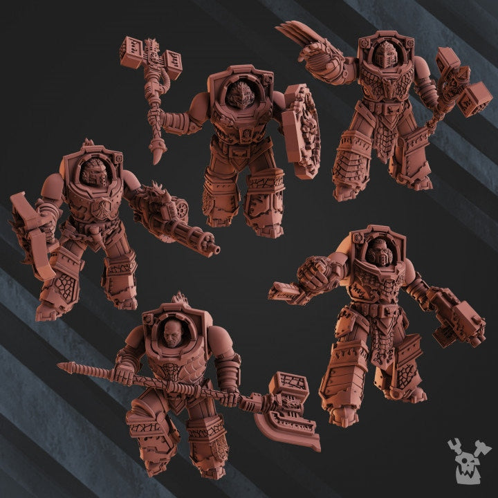 Magma Terminators | Scifi | Fantasy | Tabletop | Dragon | Wargaming |