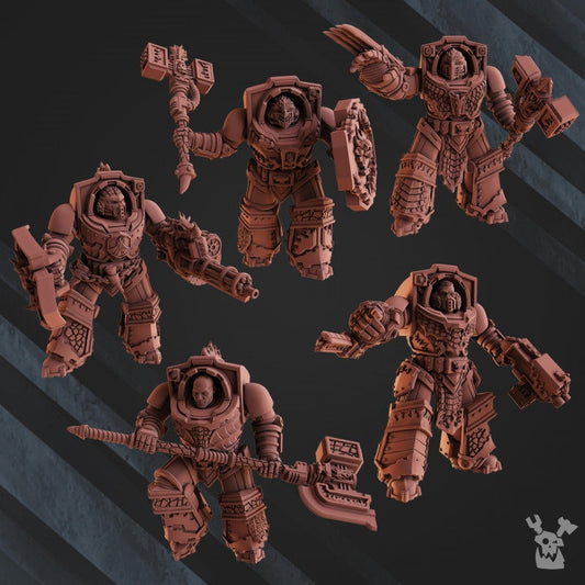 Magma Terminators | Scifi | Fantasy | Tabletop | Dragon | Wargaming |