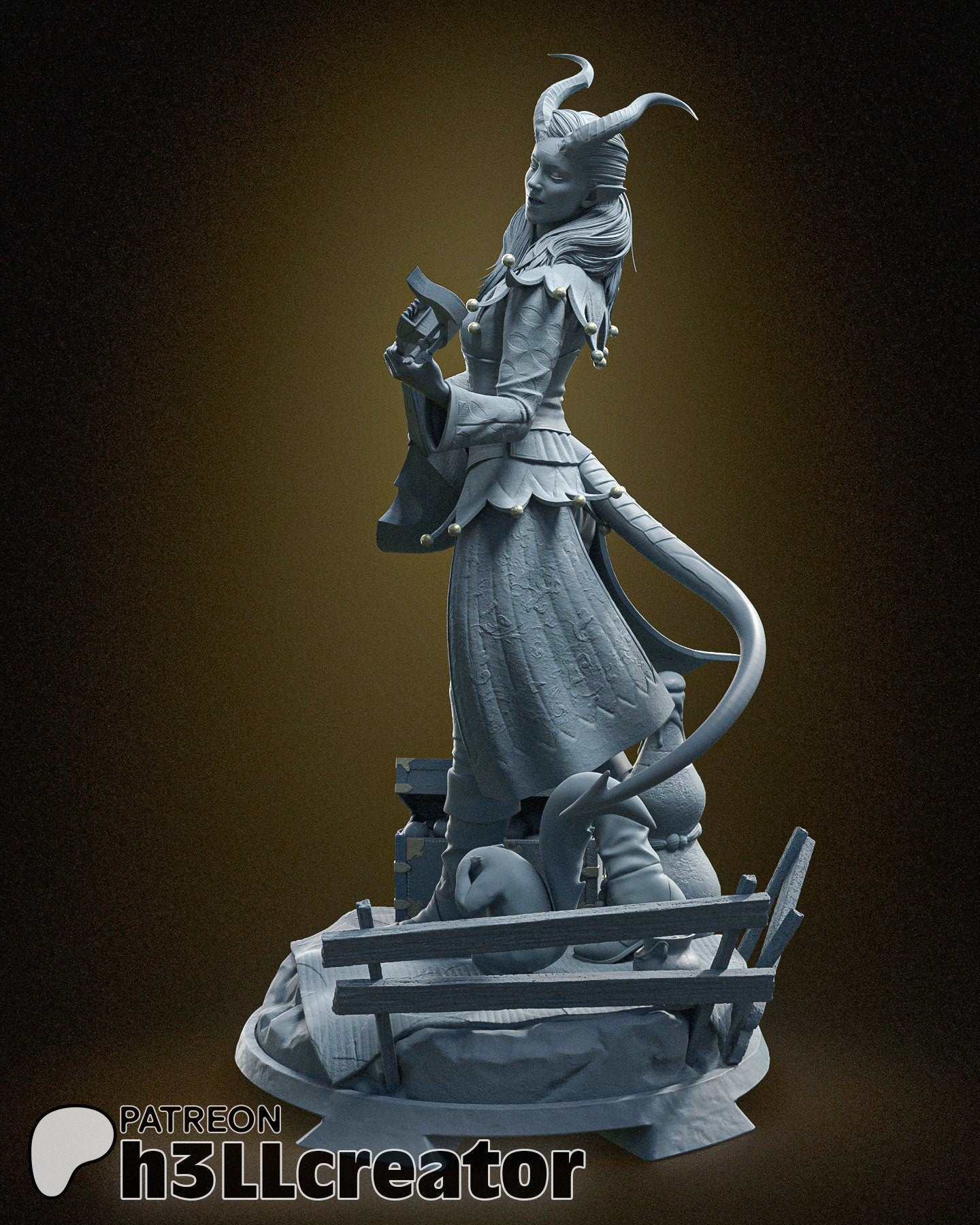 Alfira| Dungeon and Dragons | Baldur's Gate | Fantasy | Model | Figure |