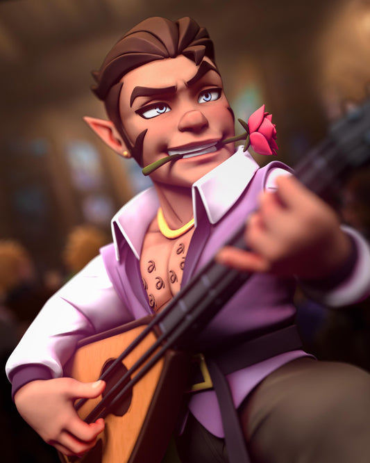 Scanlan | Bard | Gnome | Fantasy | DnD | Vox Machina |