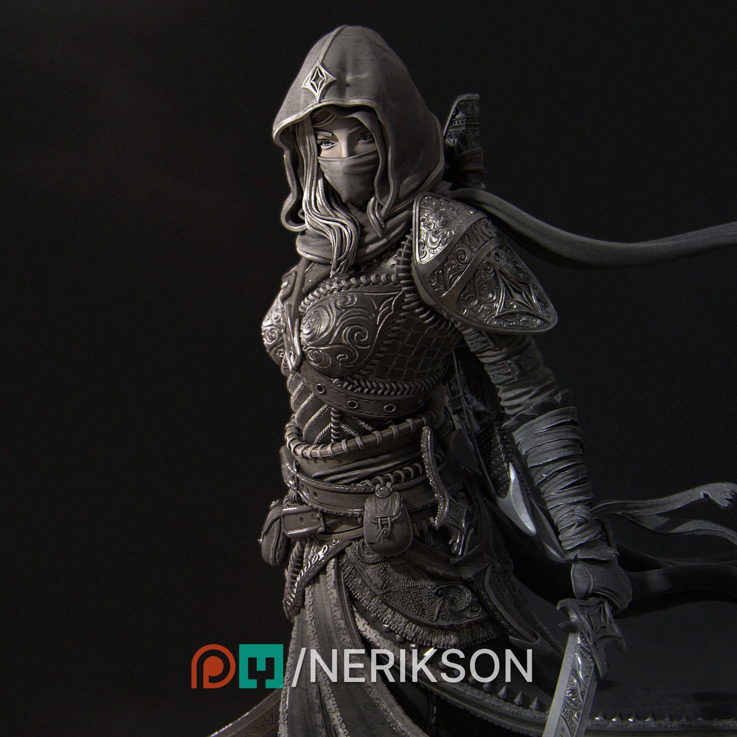 Artemisia and Nasir Male Assassin Female Assassin Hidden Order Husband Wife Rogue Sibling Assassins Assassins Creed Highly Detailed