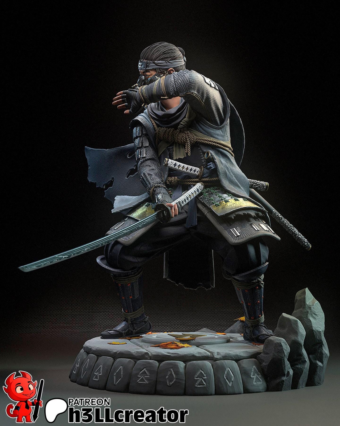 Jin Sakai | Samurai | Japan | Ghost of Tsushima | Folk Tale | Fantasy | Revenge | Ghost | Spirit | Warrior | Katana | PlayStation | Game |