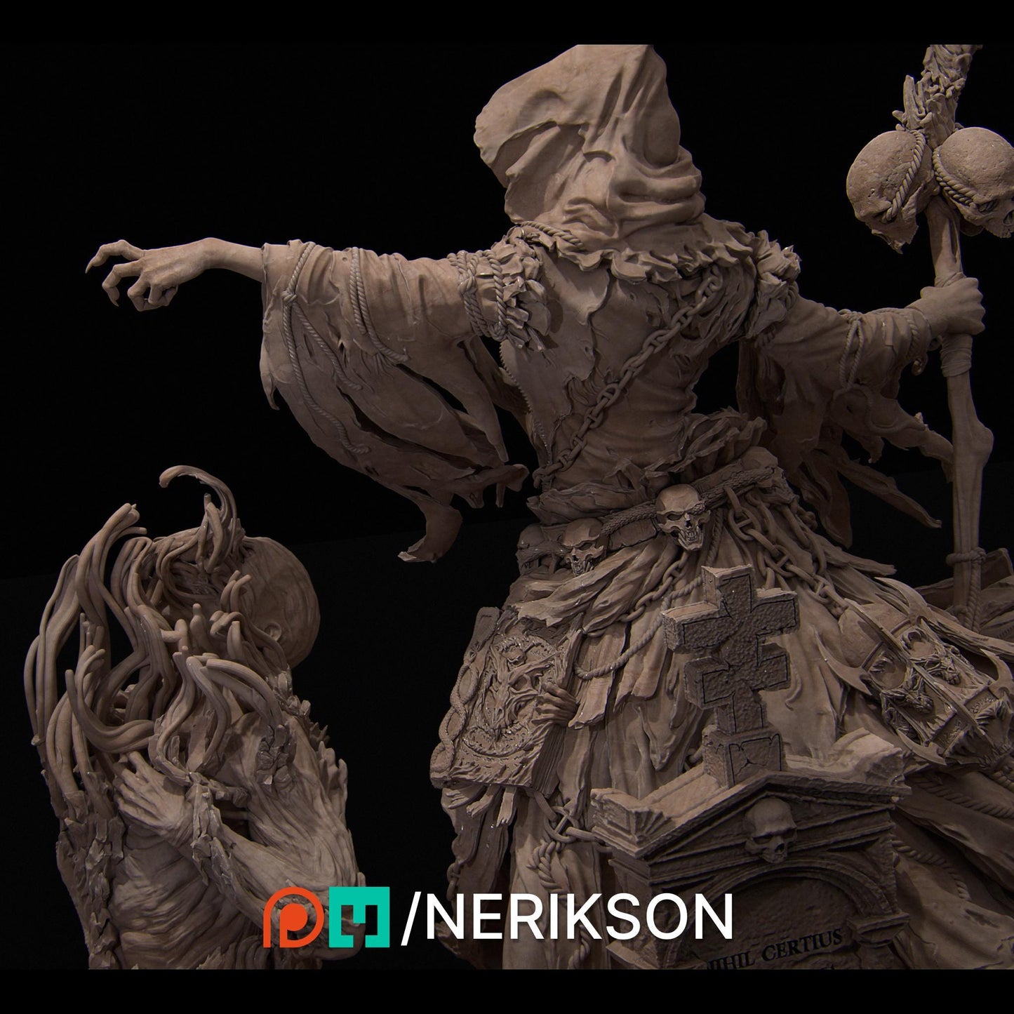 Reaper | Grim Reaper | Fantasy | Death | Lore | DnD | Tabletop | Figure | Model | Character | Soul Harvesting | Necromancer